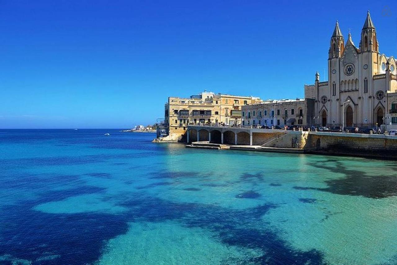 Modern Apartment Steps From Balluta Bay Sliema Exterior photo