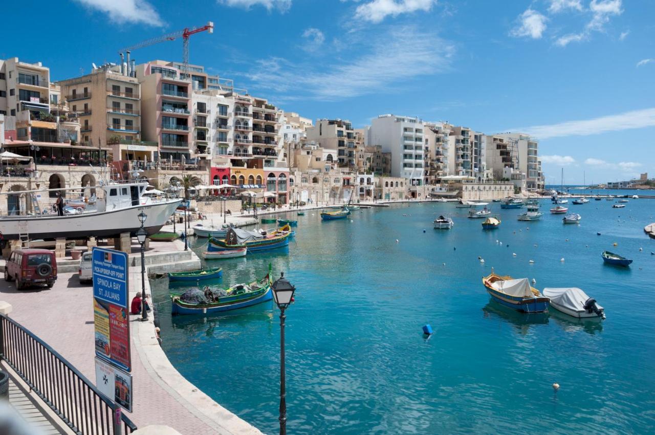 Modern Apartment Steps From Balluta Bay Sliema Exterior photo